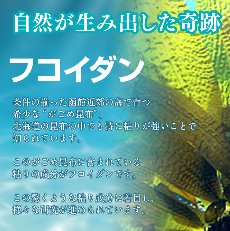 自然が生み出した奇跡フコイダン